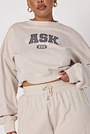 beige sweatsuits